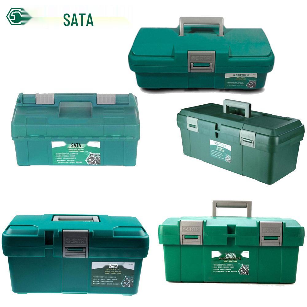 SATA Portable Plastic Tool Box - Models 95161, 95162, 95163, 95164, 95166 95161