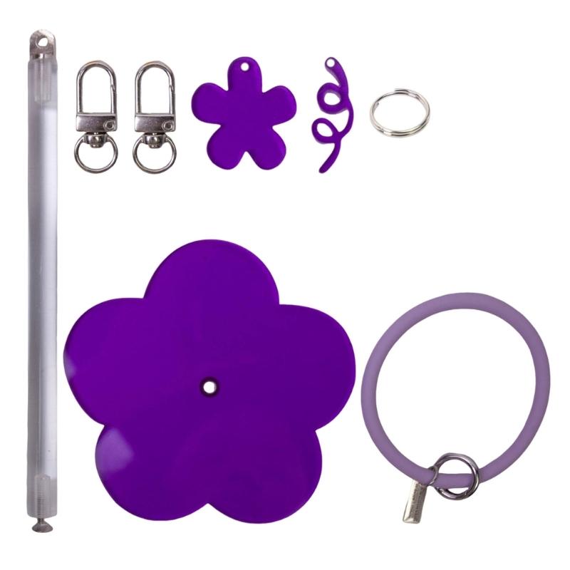 Handgelenk-Garnspender Acryl Tragbarer Handgelenk-Garnhalter mit Silikon-Handgelenkband zum Stricken Häkeln Basteln