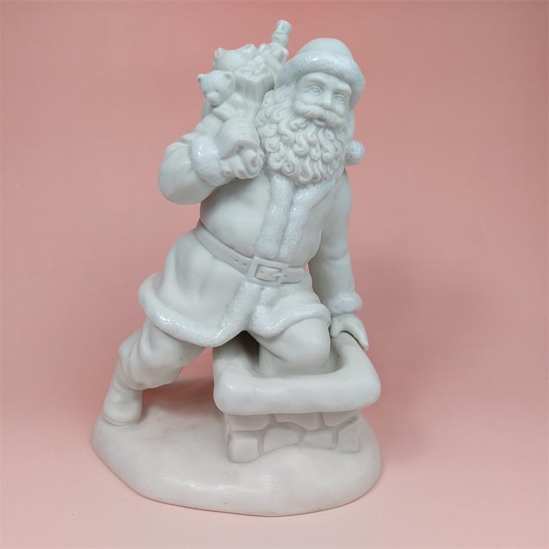 Party Decor American Santa Claus Figurines Santa Sculpture Home Desktop Ornaments Christmas Decorations Gifts