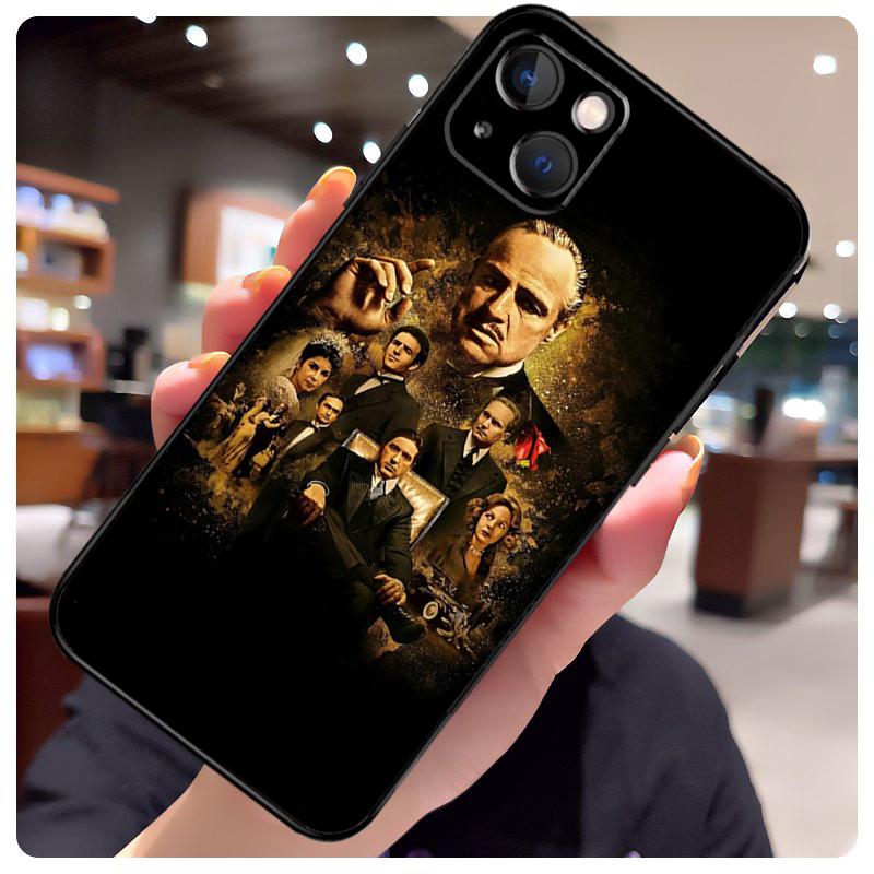 The Godfather Movie Italian Mafia Case For iPhone 15 Pro Max 14 13 12 11 16 17 Pro Max mini 15 16 Plus 16e 17 Air Phone Cover