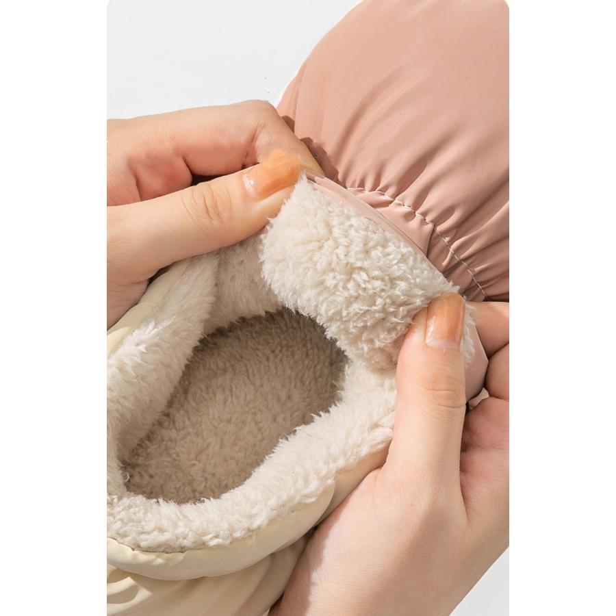 Зимние хлопковые тапочки — фото 5