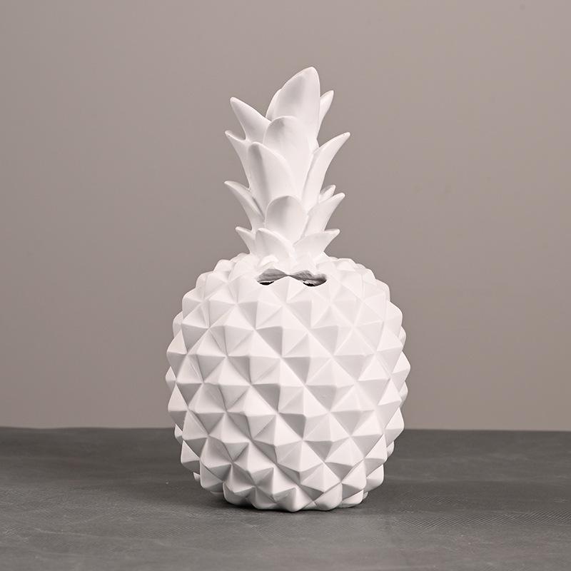 Копилка в форме ананаса белый