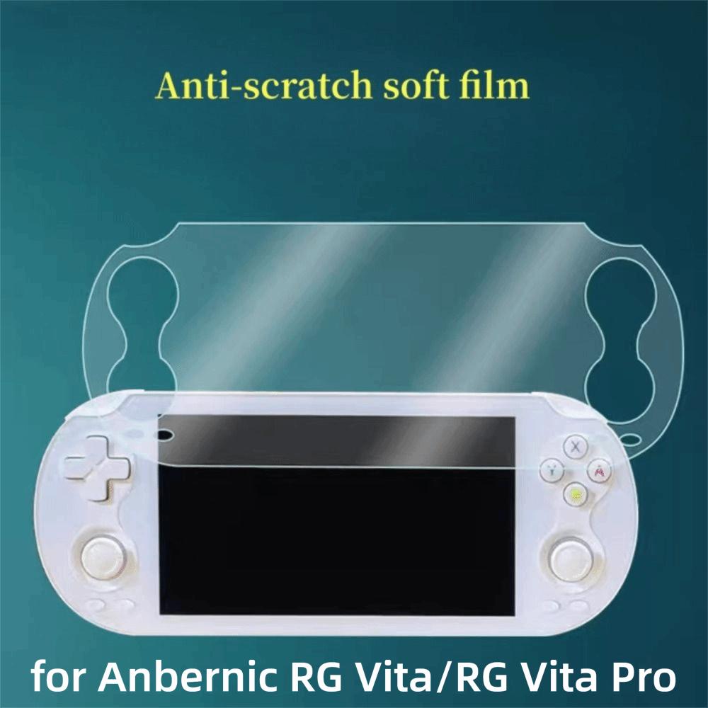 HD Protective Film PET Soft Film Screen Protector for Anbernic RG Vita/RG Vita Pro Game Console
