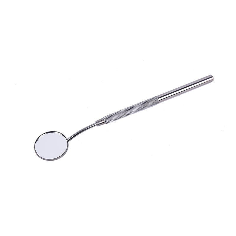 Dental Mirror Dentist Stainless Steel Handle Tool For Teeth Cleaning Inspection