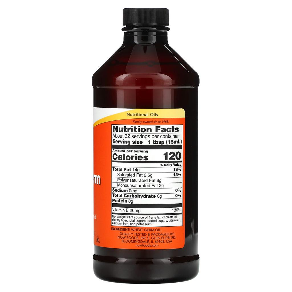 Wheat Germ Oil, 473Ml(16Fl Oz)