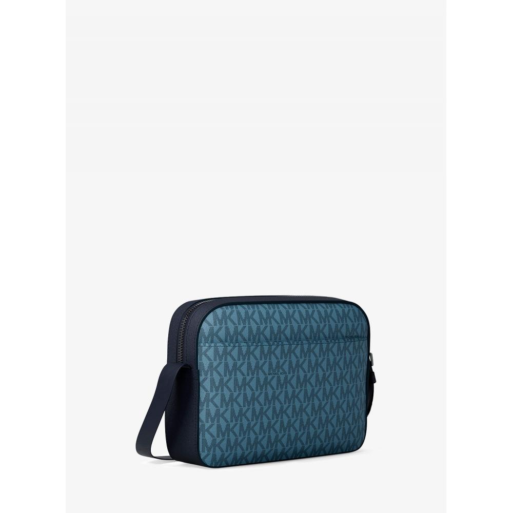 Michael Kors Cooper Ew Flight Bag Denim 37t6lcoc6b461