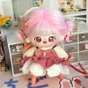 20cm Idol Doll Anime Plush Doll Figure Baby Doll Cute Face Kawaii Stuffed Nude Cotton Body Dolls Can Change Clothes Toy Kid Gift