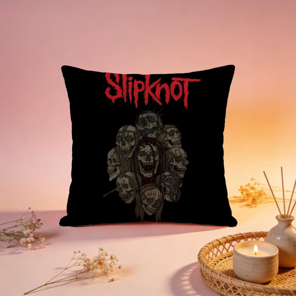 Fashion SSlipknotful Cushion Cover Comfortable Durable Pillow Cover MultiScene for Home Office Car Sofa