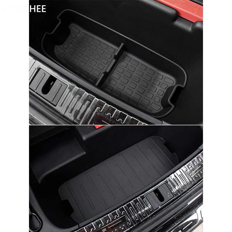 For IM Motors MG IM6 LS6 2023-2024 Trunk Front Cabin Storage Box with Cover Dirt-resistant Automobile Modification Supplies