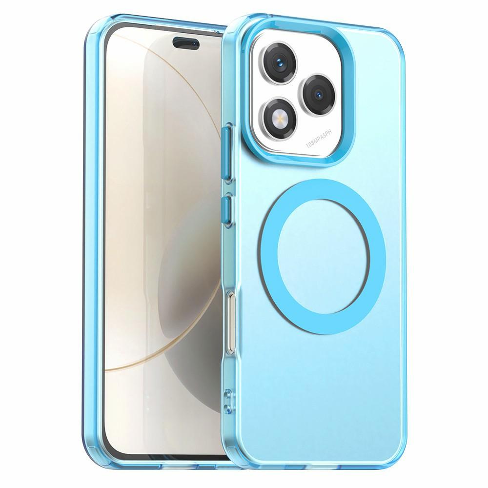 

For Honor 400 Lite 5G Case Compatible with MagSafe Anti Drop Hybrid Phone Back Cover Blue