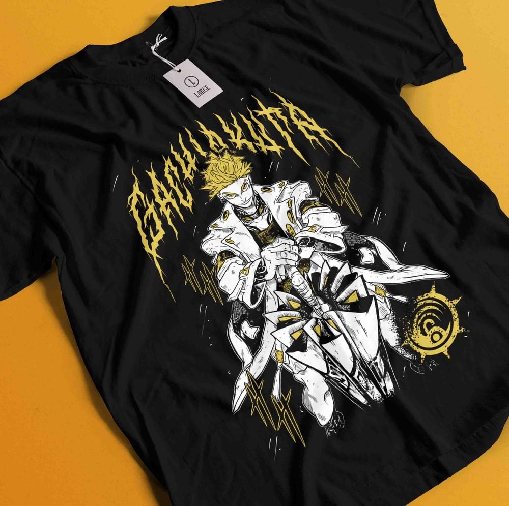 

Gachiakuta Том Футболка Японский Танкобон Хоррор Манга Аниме Подарочная Футболка Все Размеры M