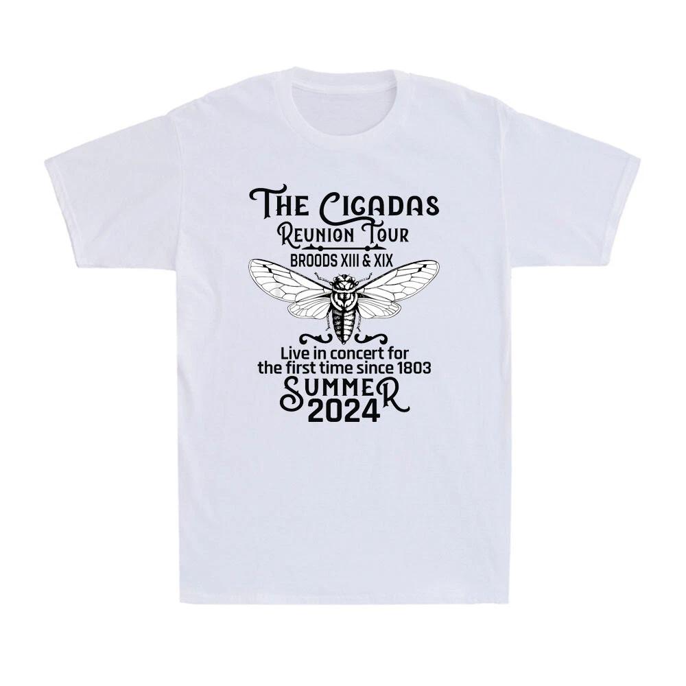 Cicada Brood XIII XIX Summer 2024 Reunion Tour Swarm Cicadas Men s T-Shirt 3XL