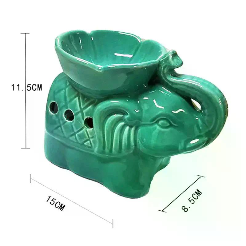 Essential Oil Burner Handcraft Decorative Statue Home Decoration Tealight Stand For Gifts Living Room SPA Housewarming Tabletop