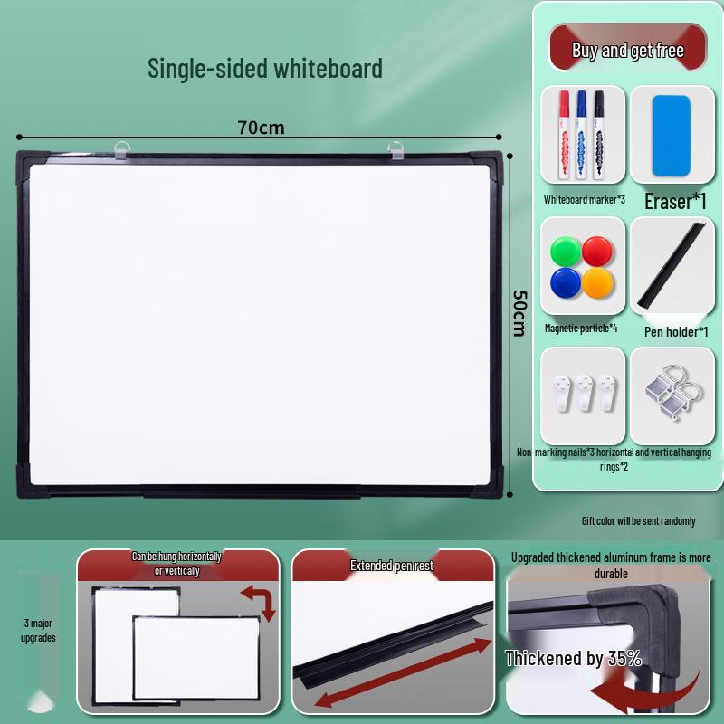 Magnetic Whiteboard for Office, Home, or Coffee Shop 