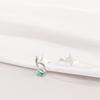 Chic 2pcs Clip Earring Silver Color Ear Cuff Star Shaped Korean Style Women Earrings Cartilage Stud Star Ear Clips