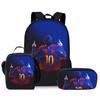 GamePad Double Layered Everyday Backpack For Male Plus Girls Best Gifts 2D Flat Comic School Backpack For Youth