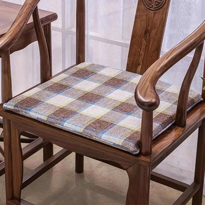 

Taishi Chair Seat Pad Removable Washable Mahogany Furniture Cushion Chinese Classical Solid Wood Home Dining Chair Cushion 38x44x3cm