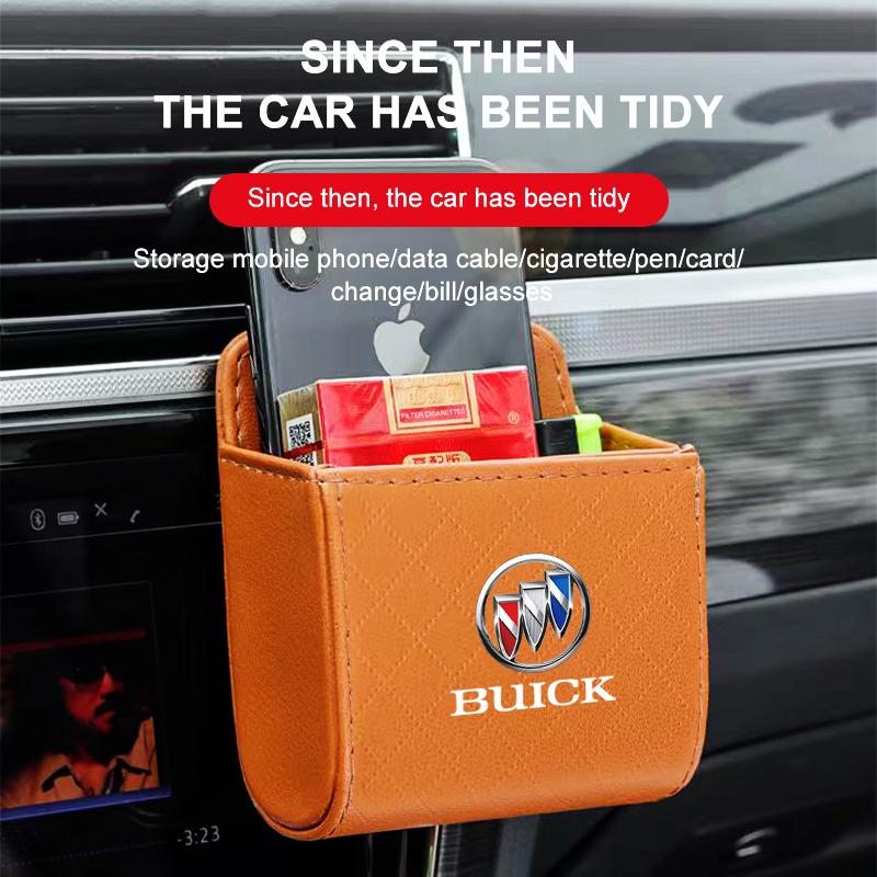 Car Air Outlet Storage Box Phone Glasses Organizer Car Goods For Buick Regal GS GL6 GL8 Avenir Lacrosse Riviera Envision Lesabre Velite