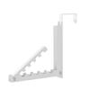 Portable Multipurpose Over The Door Storage Rack Foldable Design Clothes Dryer Saves Space And Holds Heavy Items