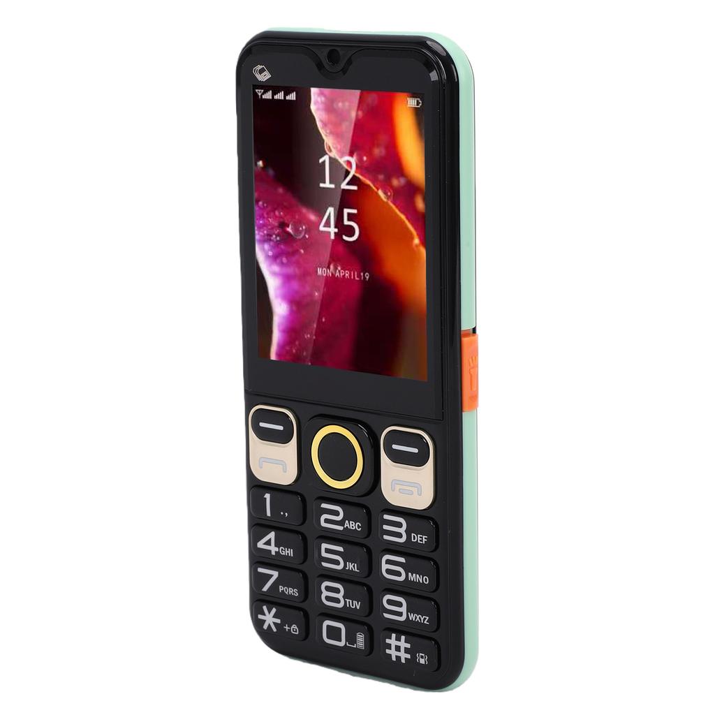 2G Unlocked Cell Phone with 2.8 Inch Screen Large Buttons Multifunctional Mobile Phone 3 SIM Card Slots SOS MP3 Call