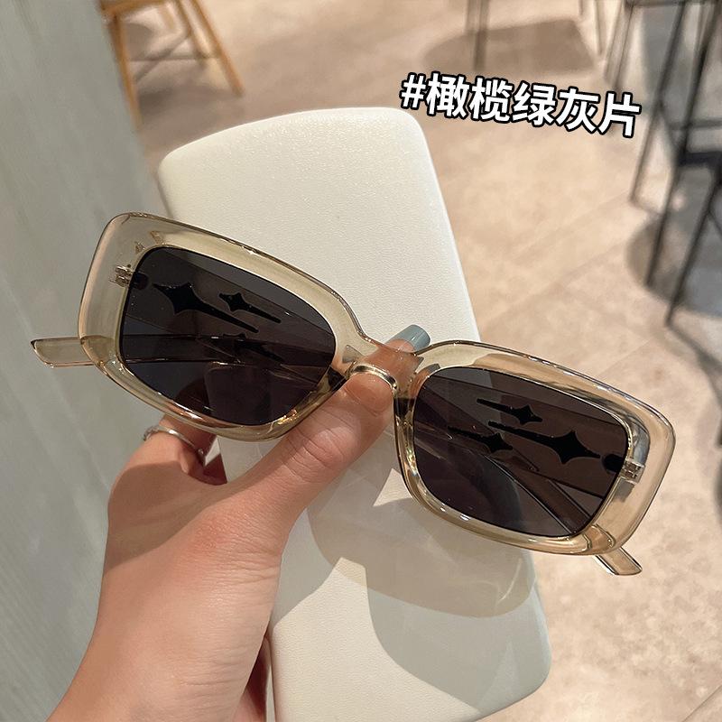 

Солнцезащитные очки прямоугольной формы для женщин, корейские стильные антибликовые мужские солнцезащитные очки, уличные очки для женщин