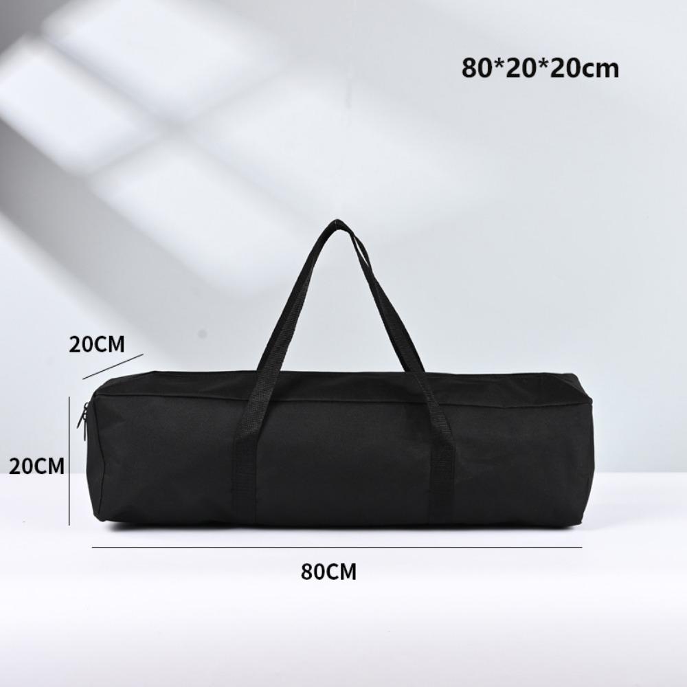 600D Oxford Cloth Moving Storage Tool Bag Black Tent Storage Bag  Outdoor Supplies