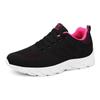 Spring and summer mother net shoes light soft sole sports running women middle-aged and elderly casual non-slip travel shoes black large size