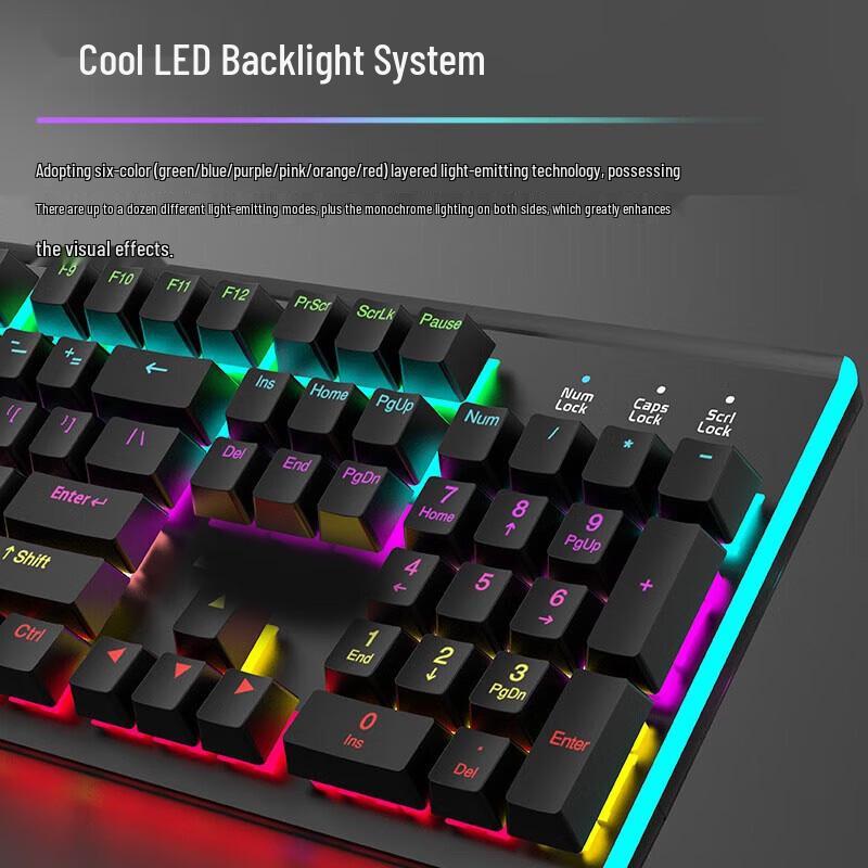 Junpan Wired Mechanical Gaming Keyboard