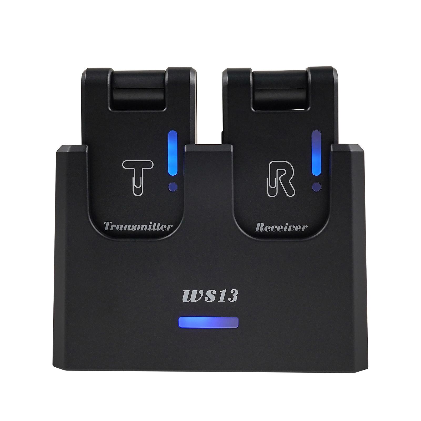 

5.8GHz Wireless Sound Transmission System Rechargeable Guitar Bass Wireless Receivers 3 Milliseconds Low Latency with