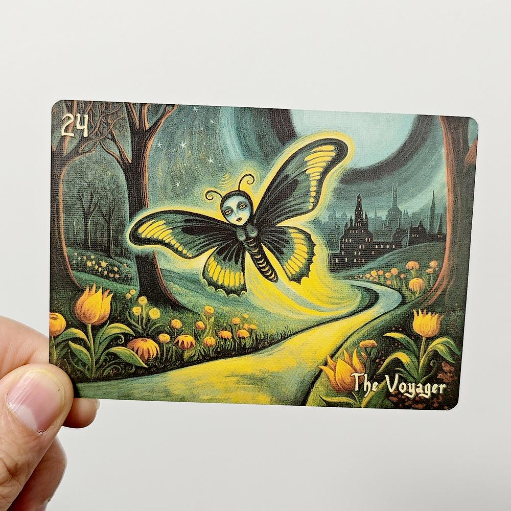 52 Enigmatic Cards Felix Nacht's Gallery of Hallucinations Oracle 10.5*7.5cm