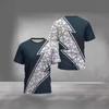 Fashion 3D Printing Fitness T-shirt Men's Outdoor Running Badminton Sports Men's T-shirt Casual Loose Top
