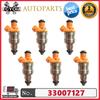 6pcs Fuel Injectors 53030343AB 33007127 For Wrangler Cherokee YJ 1987-1998 I6 4.0L