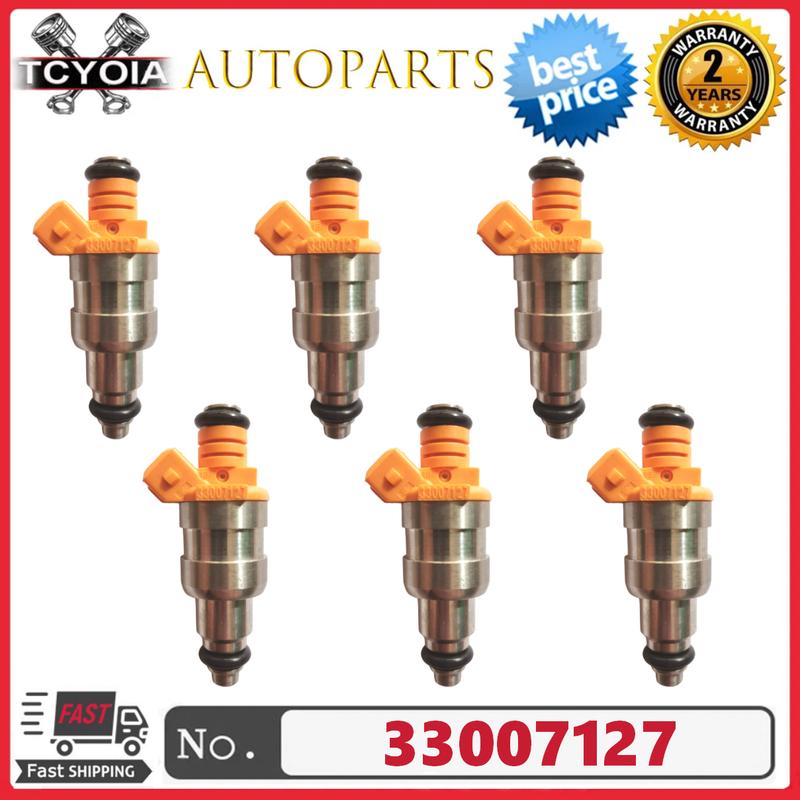 6pcs Fuel Injectors 53030343AB 33007127 For