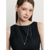 Pebble Long Snake Chain Necklace