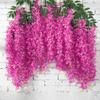Yousheng 12Pcs Simulated Flower Garland Realistic Wisteria Vines Easy To Clean Reusable Wisteria Vines Wedding Decoration