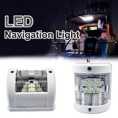 LED Navigation Light Waterproof LED Boat Lighting Mini Plastic Signal Light