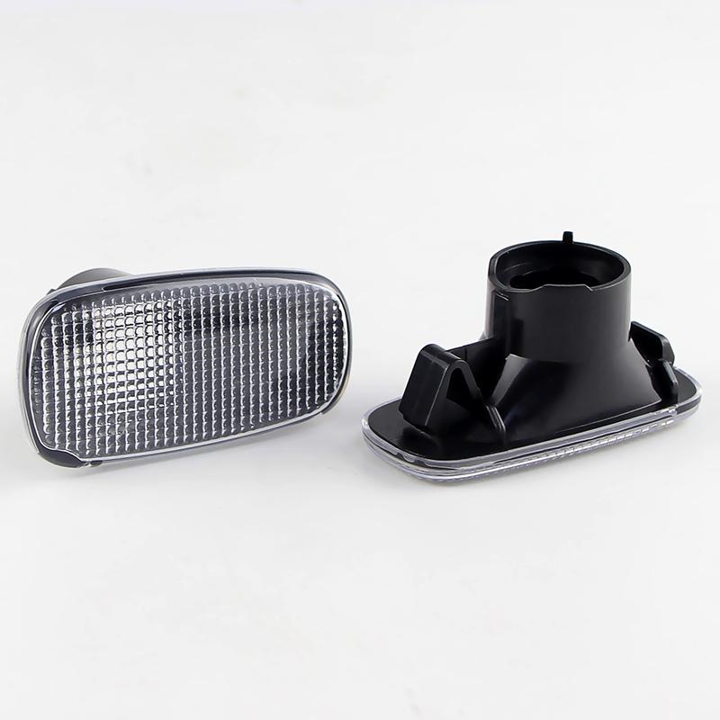 2Pcs Side Marker Light Housing Cover 8173043010 For Toyota Prius Kluger Wish Land Cruiser 200 Prado 120 RAV4 Altezza Lexus IS300