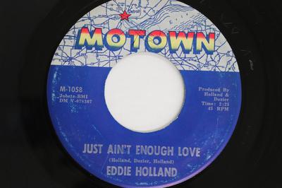 7-Zoll-Schallplatte EDDIE HOLLAND - Just Ain't Enough Love / Last Night M1058 MOTOWN 1964 US Soul/Funk Gebraucht