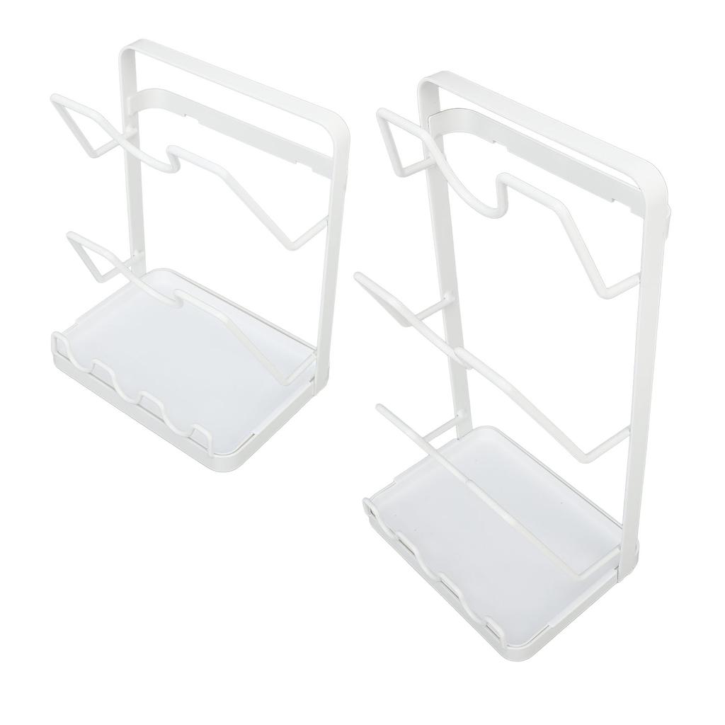 Pot Lid Rack No Drilling Wall Mounted Pot Lid Rack Waterproof Rustproof Carbon Steel Pot Cover Holde