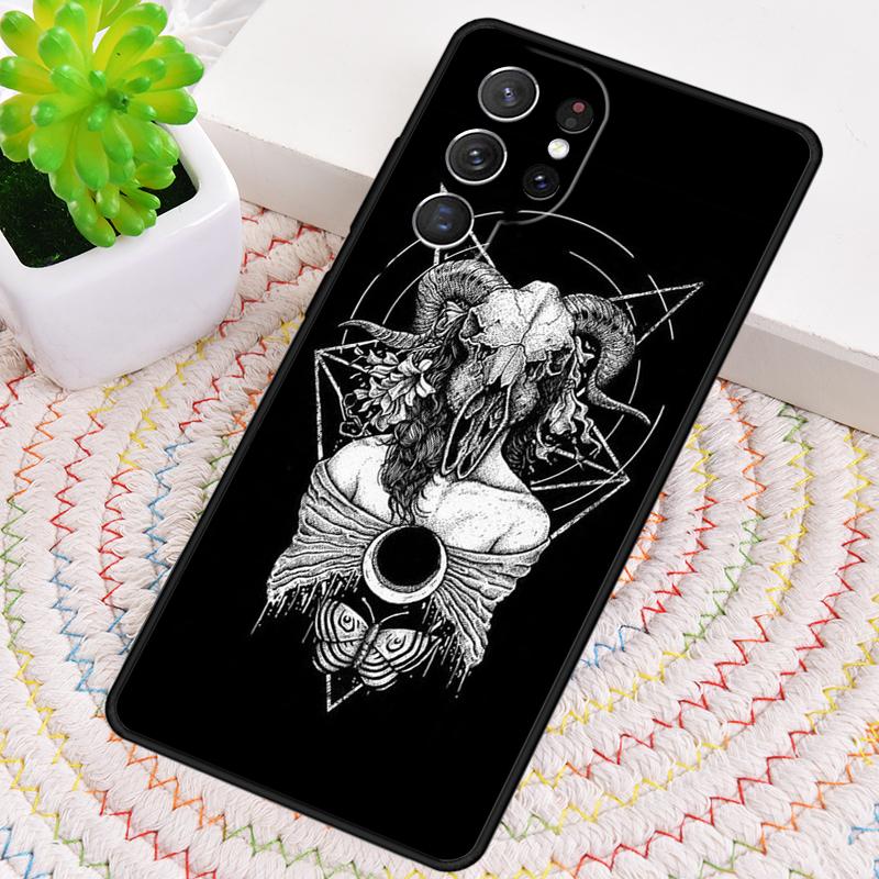 Witchcraft Occult Pentagram TPU Phone Case For Samsung Galaxy note 10 pro S26 S25 S24 S23 S22 Ultra Plus S21 FE S20 Cover