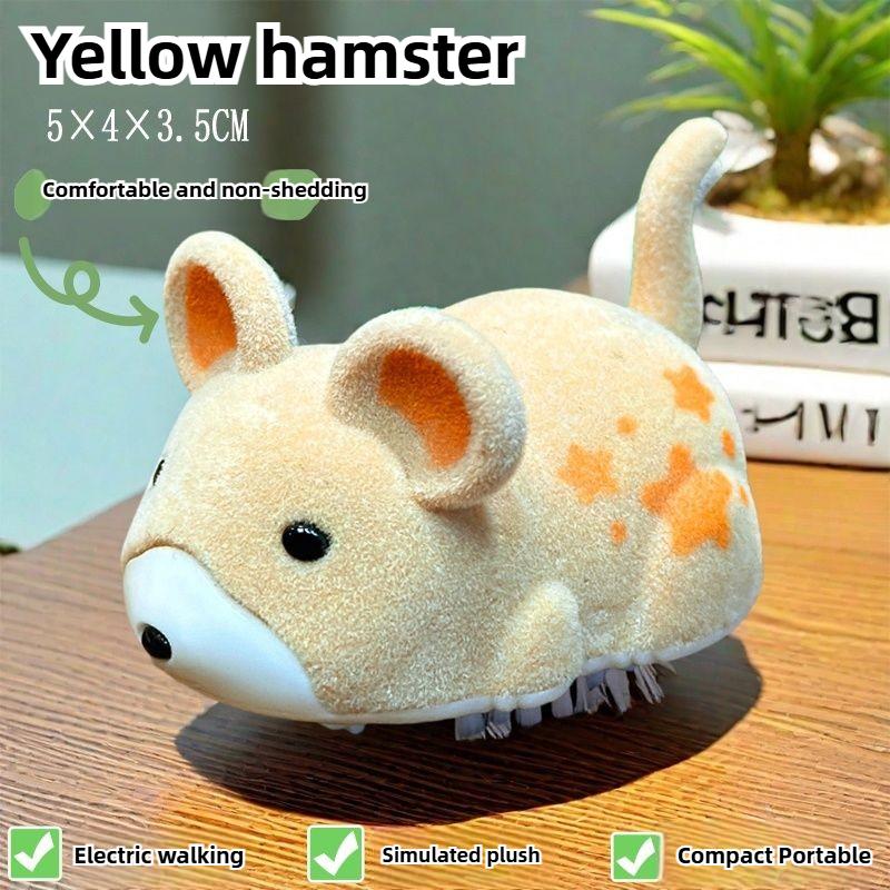 

Cat Toys Intelligent Simulation Electric Hamster Cat Self Hi Soothing Tool Teasing Cute Hamster Appearance Attracts Pet Supplies