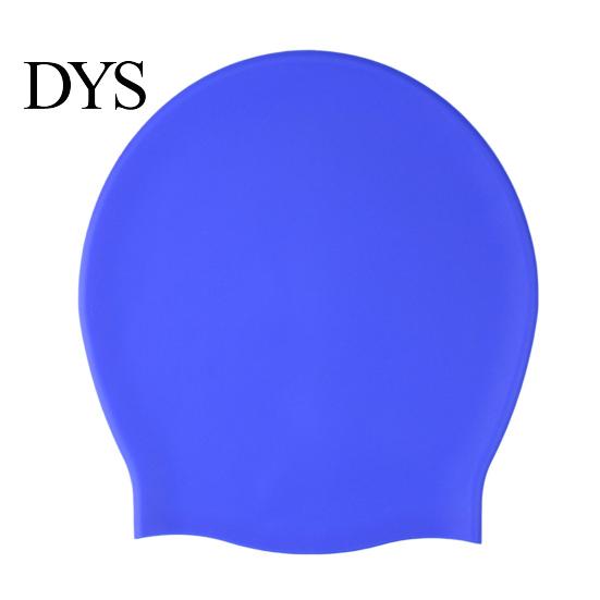 High Elasticity Swimming Hat Breathable Silicone No Constraint Lightweight Flexible Ear Protection Large Size Waterproof Great Durability Swim