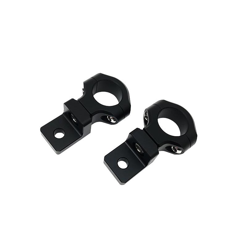 

2pcs Fog Lights Brackets For BMW R1200GS R1250GS R 1200 GS LC R 1250 GS ADV 2004-2023 2022 Auxiliary Lights LED Lights Bracket чорний