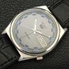 Seiko 5 AUTOMATIC 7009A JAPAN MENS VINTAGE GREY COLOR DIAL WATCH A701567-5 R206b-a701567