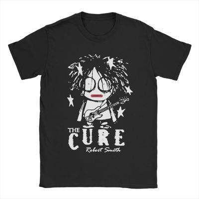 T-shirt Uomo Donna Manica Corta Leisure 1992 Wish Tour Musica Rock Band The Cures Girocollo Top Estivo