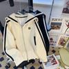 Women Suits Sets Cotton Large Size Pants Thickened Sweaters Coat Top Longs Pants Two-piece Oversize 2PC Suit