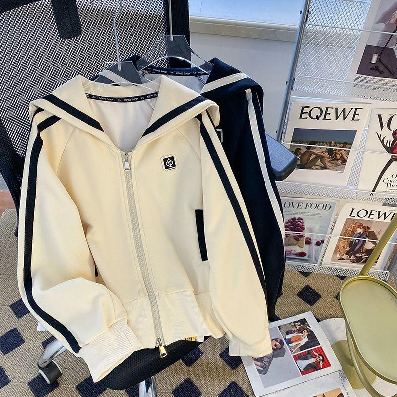 Women Suits Sets Cotton Large Size Pants Thickened Sweaters Coat Top Longs Pants Two-piece Oversize 2PC Suit