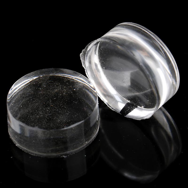 5Pcs Nail Seal Stamp Template Replacement Transfer Stamper Silicone Refill Head
