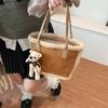 Portable Bucket Bag Women's 20253 Autumn and Winter New Plush Suede Tote Bag Large Capacity Matte Suede