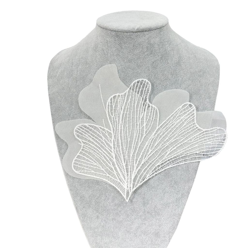 Organza Embroidery Cloth Applique Petal Applique Diy Accessories Shirts Wool Clothing Accessories Accessories